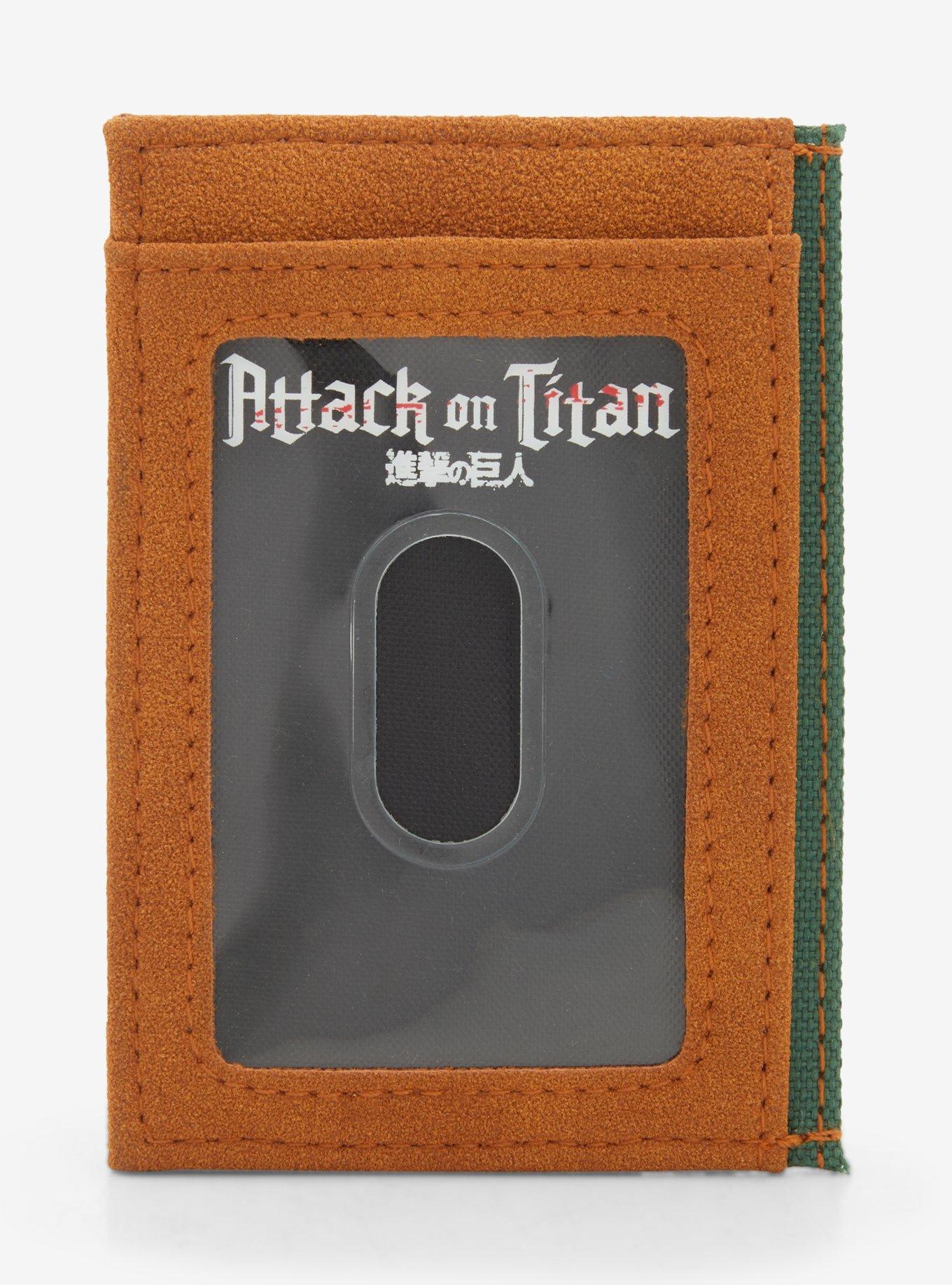 Attack on Titan Scout Regiment Logo Cardholder - BoxLunch Exclusive, , alternate