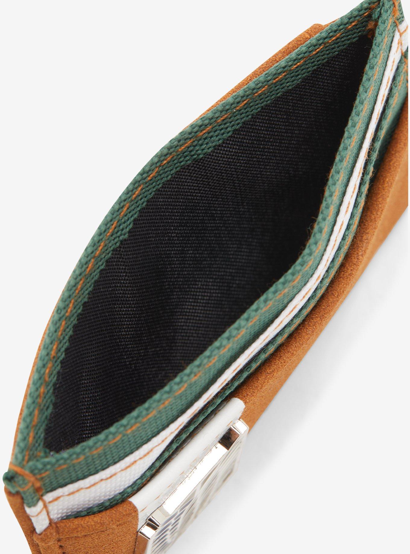 Attack on Titan Scout Regiment Logo Cardholder - BoxLunch Exclusive, , alternate