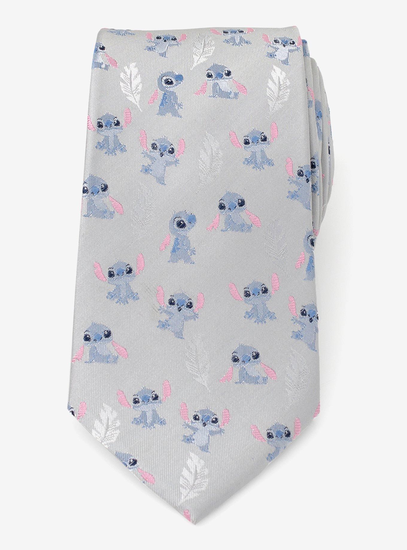 Disney Lilo & Stitch Gray Men's Tie, , alternate