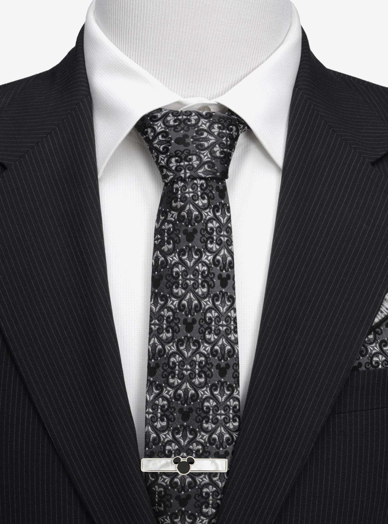 Disney Mickey Mouse Damask Tile Men's Tie