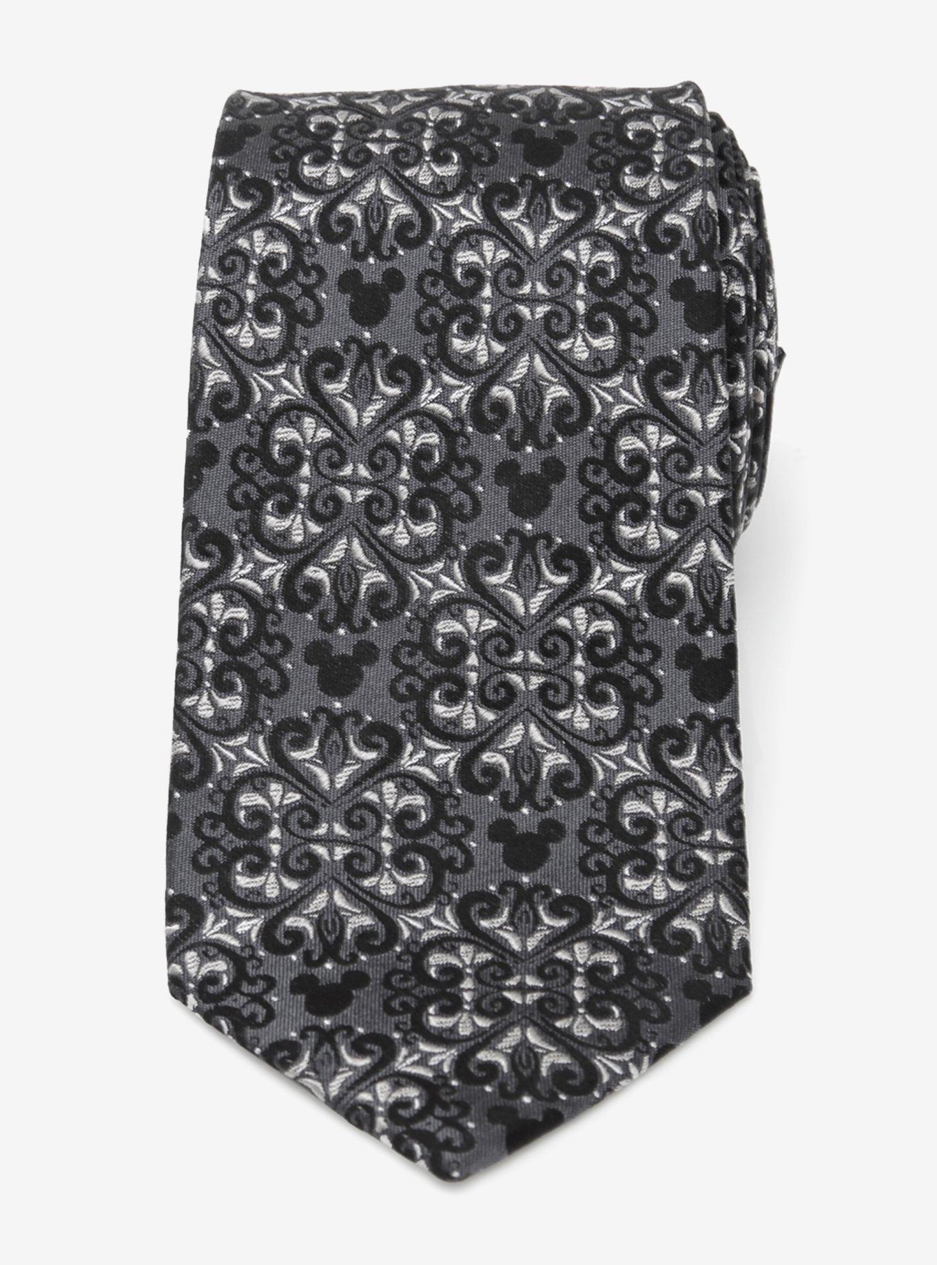 Disney Mickey Mouse Damask Tile Men's Tie