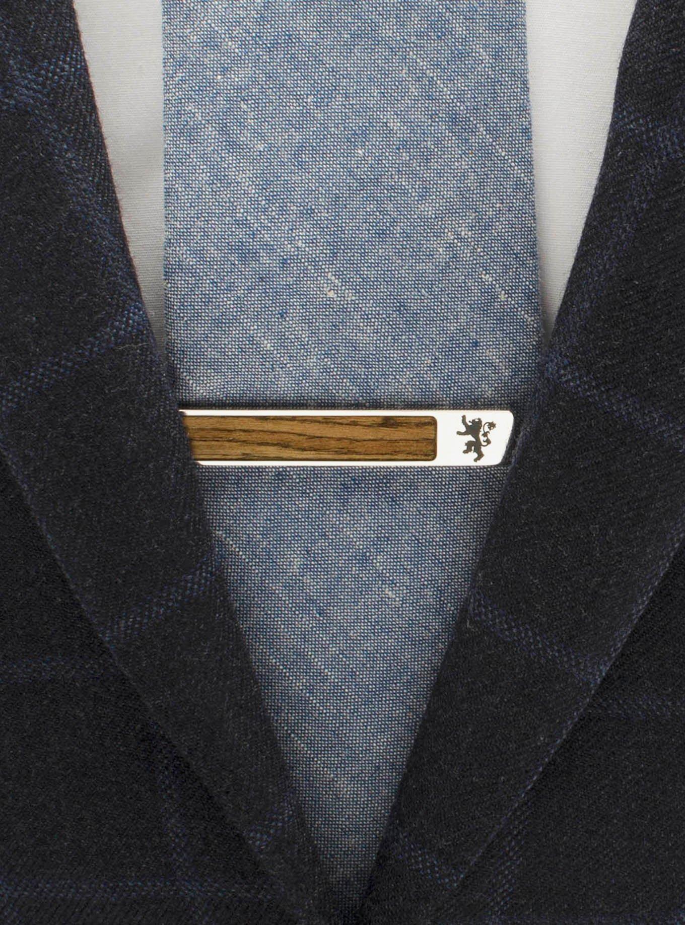 Game Of Thrones Lannister Inlaid Wood Tie Clip, , alternate