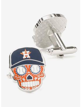 Houston Astros Sugar Skull Cufflinks, , hi-res