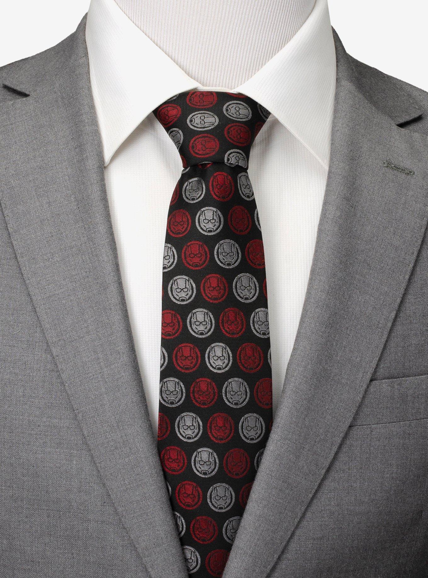 Marvel Ant-Man Charcoal Tie, , hi-res