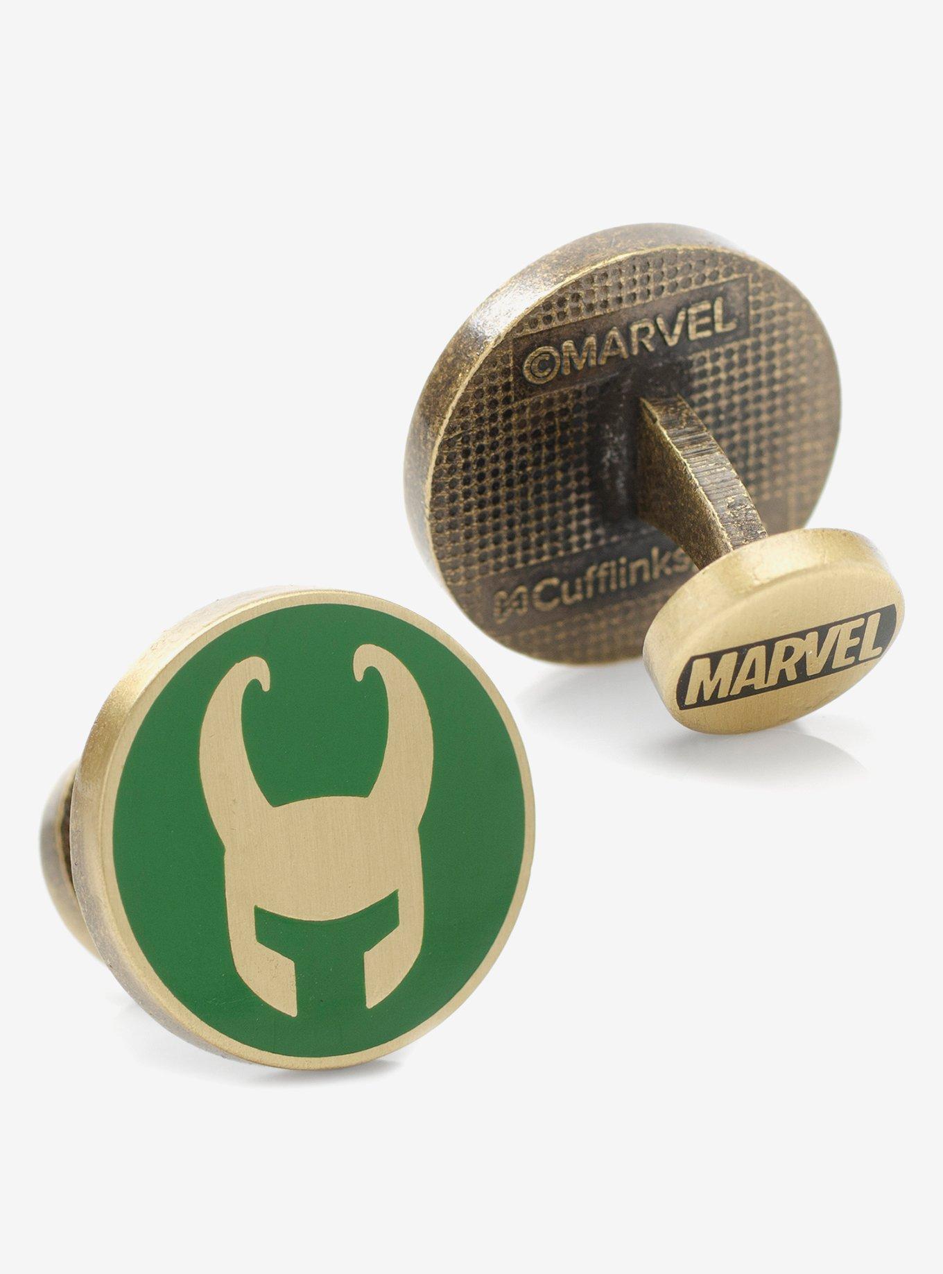 Marvel Loki Cufflinks, , alternate