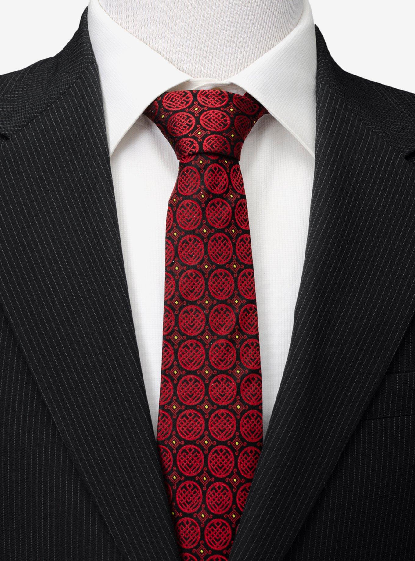 Marvel Shang-Chi Red Men's Tie