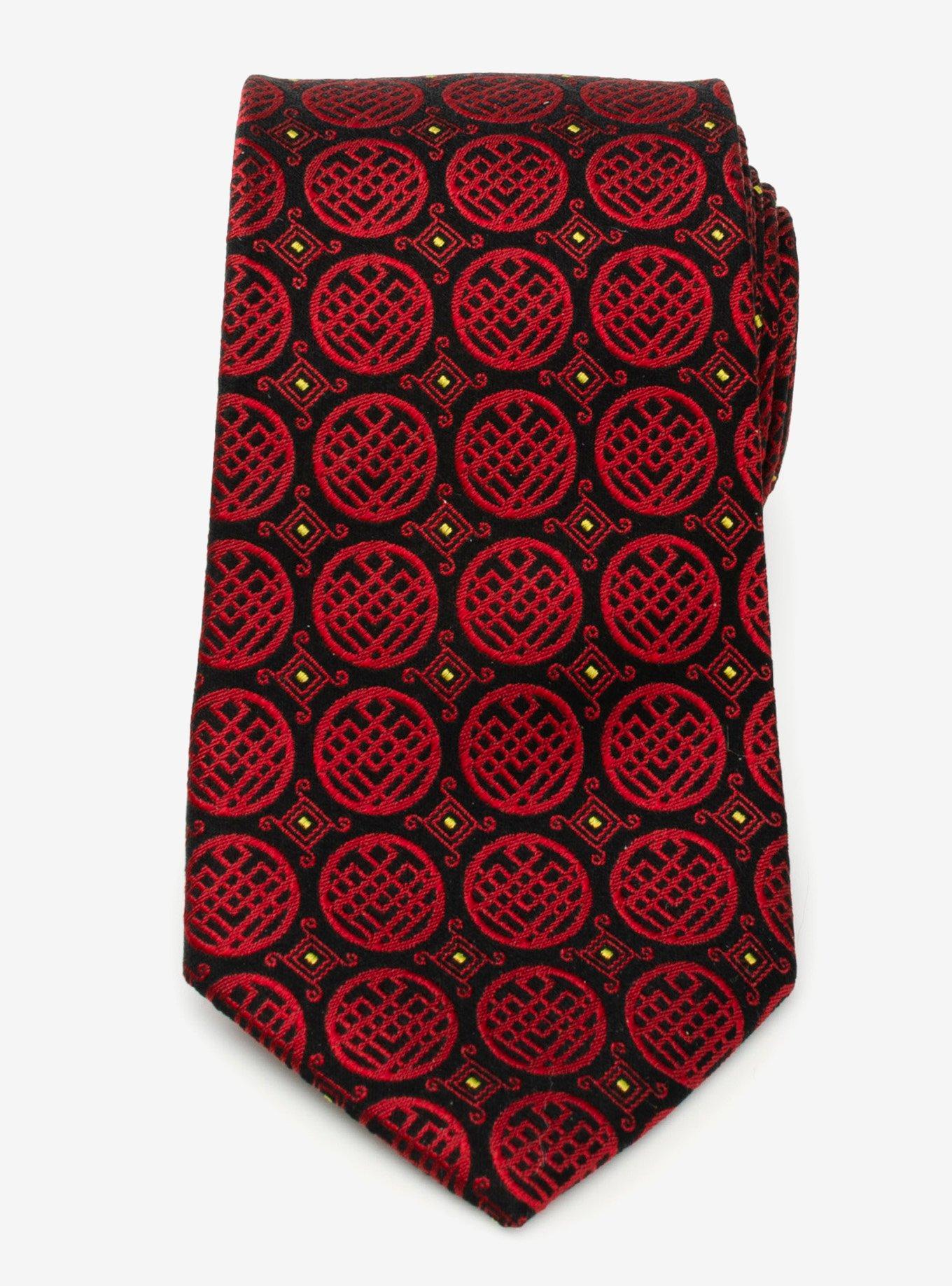 Marvel Shang-Chi Red Men's Tie, , alternate