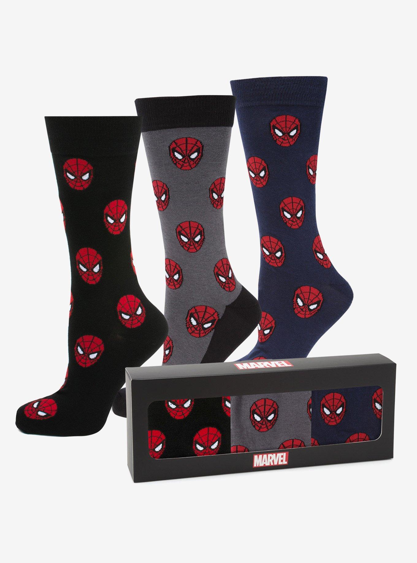 Marvel Spider-Man 3 Pack Socks Set, , alternate