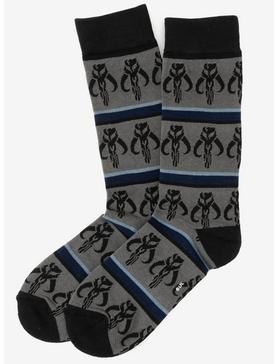 Star Wars Mythosaur Stripe Grey Men's Socks, , hi-res