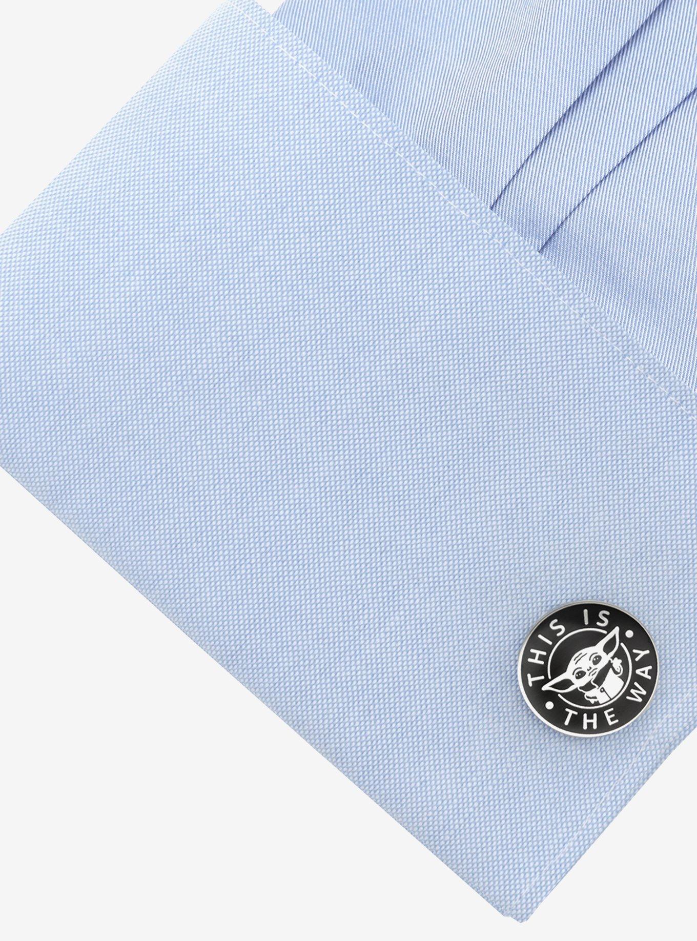 Star Wars The Mandalorian Grogu "This Is The Way" Cufflinks