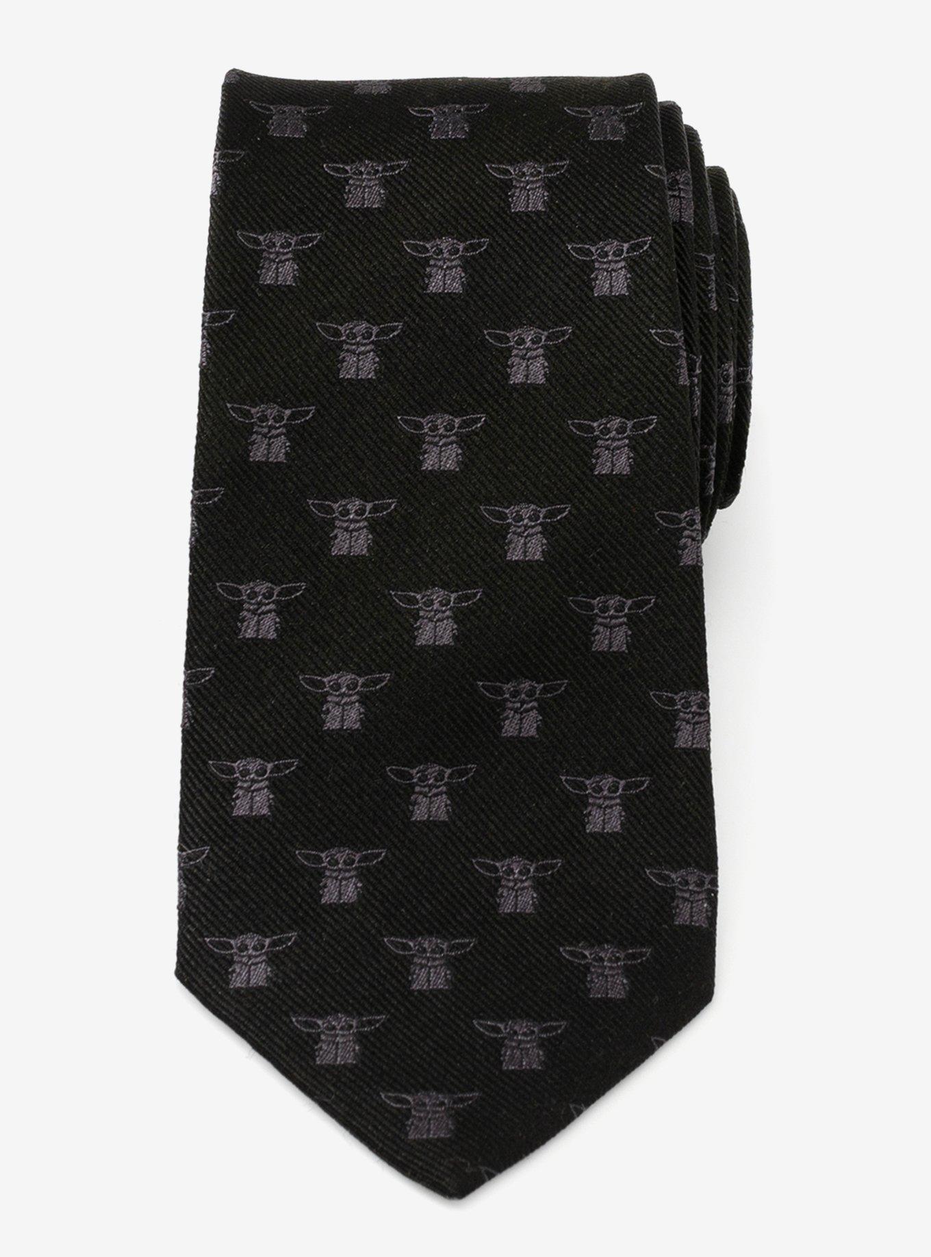 Star Wars The Mandalorian The Child Black Men's Tie, , alternate