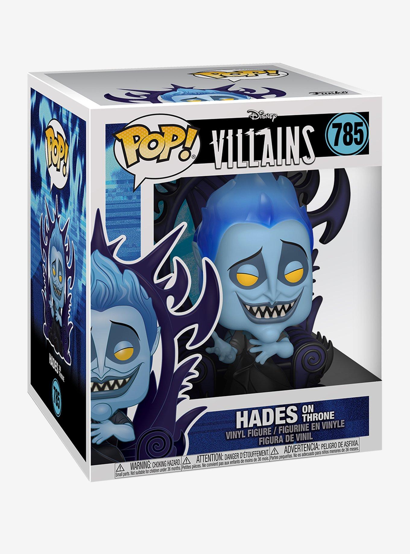 Funko Pop! Deluxe Disney Villains Hercules Hades on Throne Vinyl Figure, , alternate