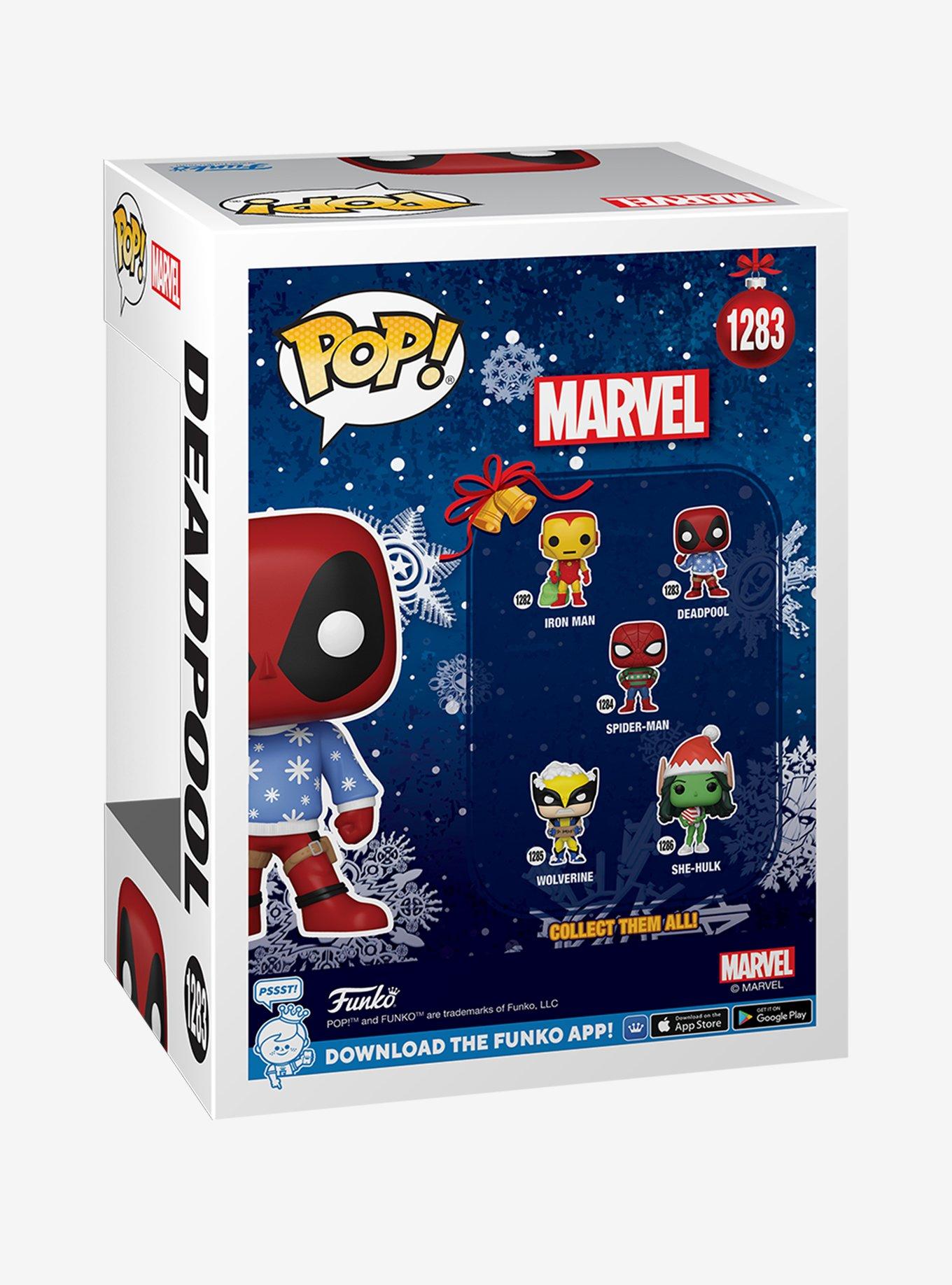 Funko Pop! Marvel Deadpool Holiday Sweater Vinyl Figure, , alternate