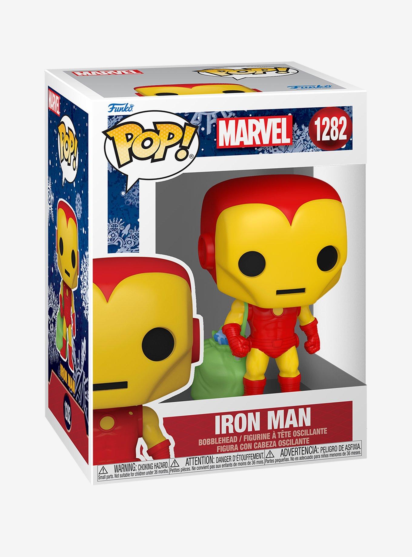 Funko Pop! Marvel Iron Man with Presents Vinyl Figure, , alternate