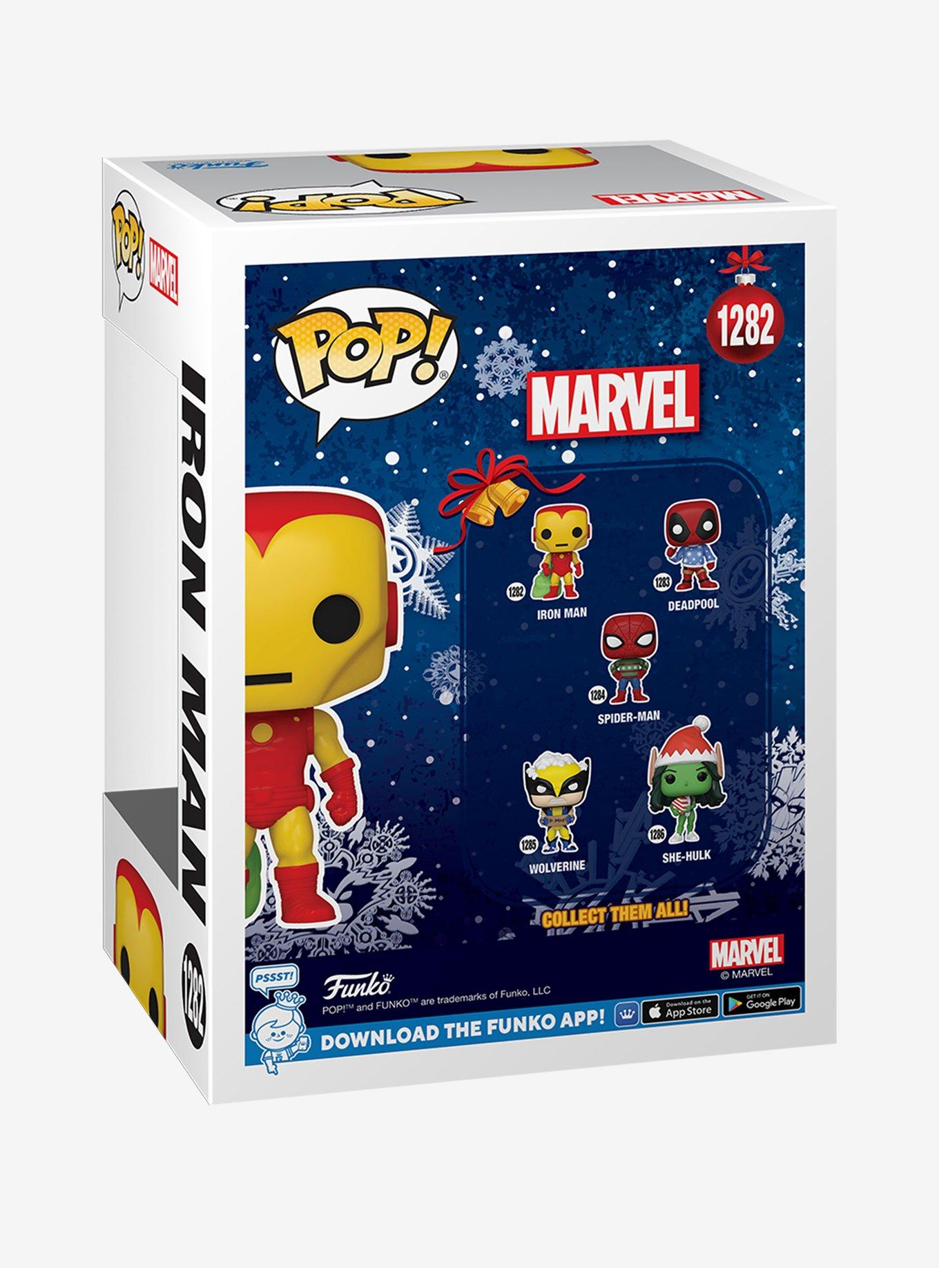 Funko Pop! Marvel Iron Man with Presents Vinyl Figure, , alternate