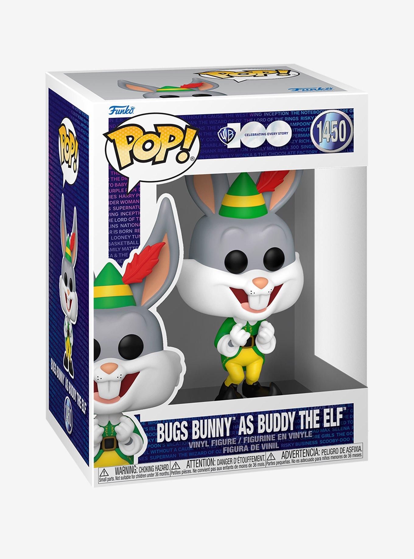 Pop! WB 100 Looney Tunes X Elf Pop! Bugs Bunny As Buddy The Elf Vinyl Figure, , hi-res