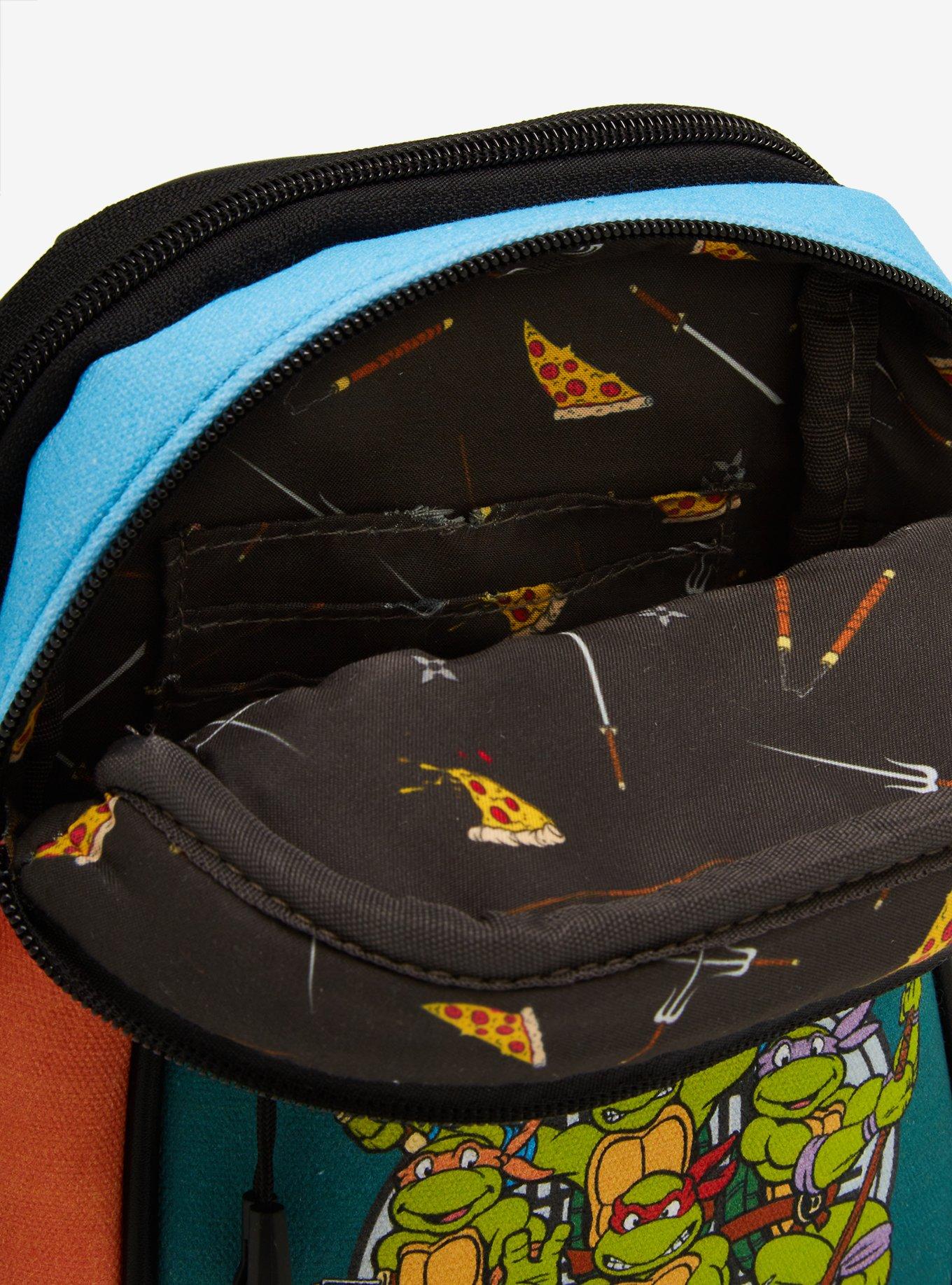Nickelodeon Teenage Mutant Ninja Turtles Color Block Crossbody Bag - BoxLunch Exclusive, , alternate