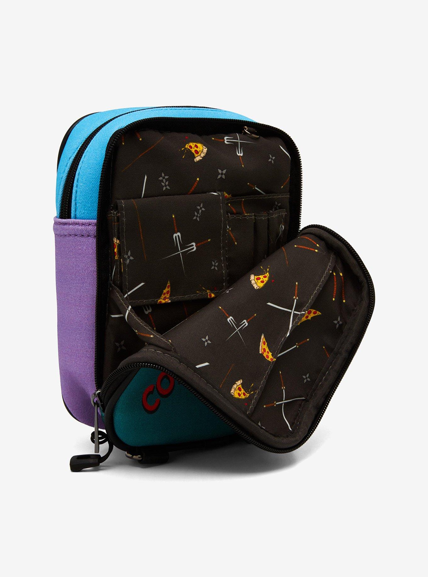 Nickelodeon Teenage Mutant Ninja Turtles Color Block Crossbody Bag - BoxLunch Exclusive, , alternate