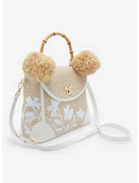 Our Universe Disney Mickey Mouse Floral Pom Pom Handbag - BoxLunch Exclusive, , hi-res