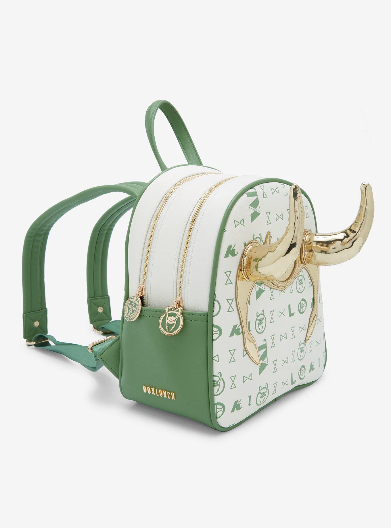 Marvel Loki Figural Horns Mini Backpack - BoxLunch Exclusive, , alternate