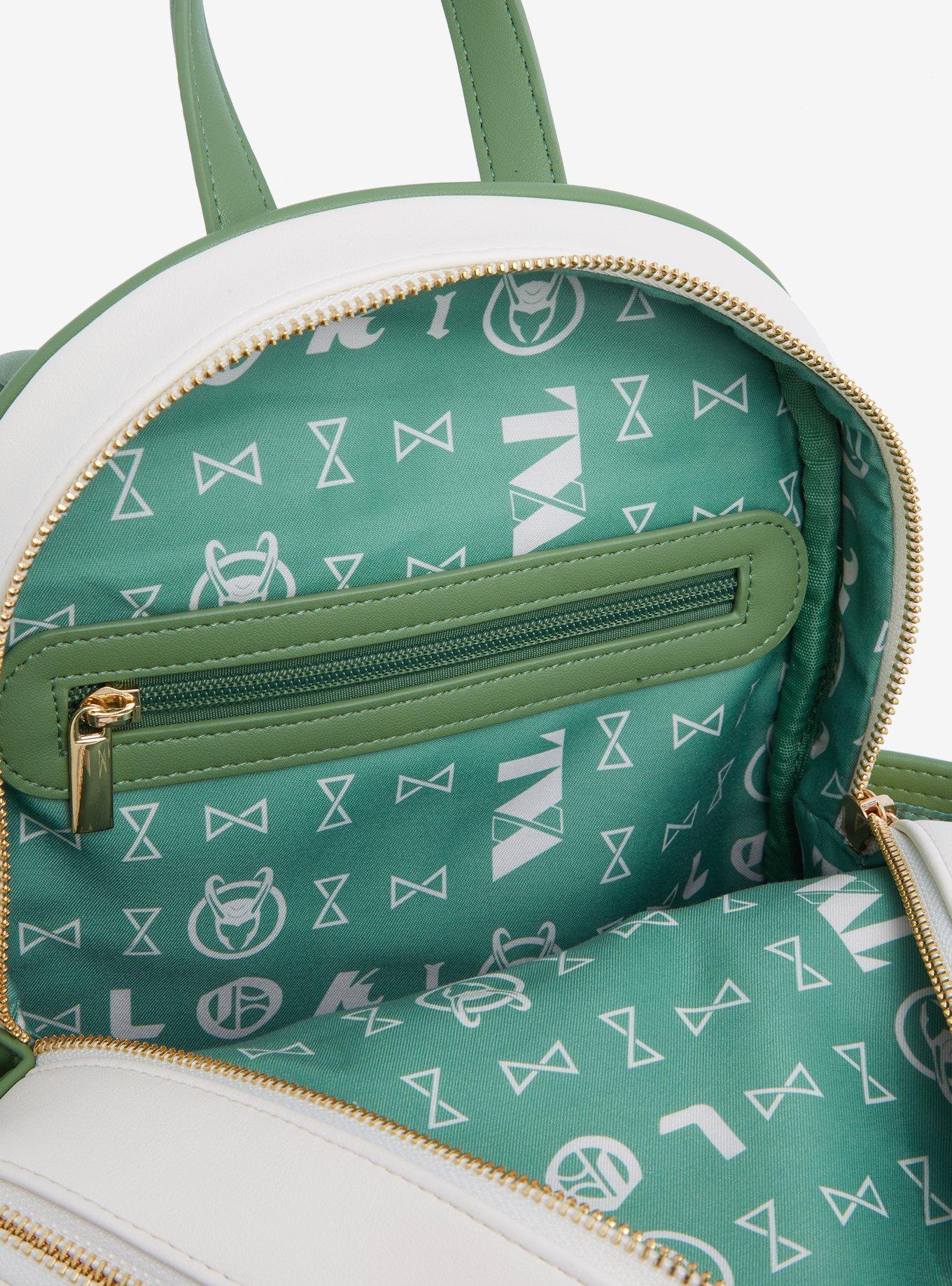 Marvel Loki Figural Horns Mini Backpack - BoxLunch Exclusive, , alternate