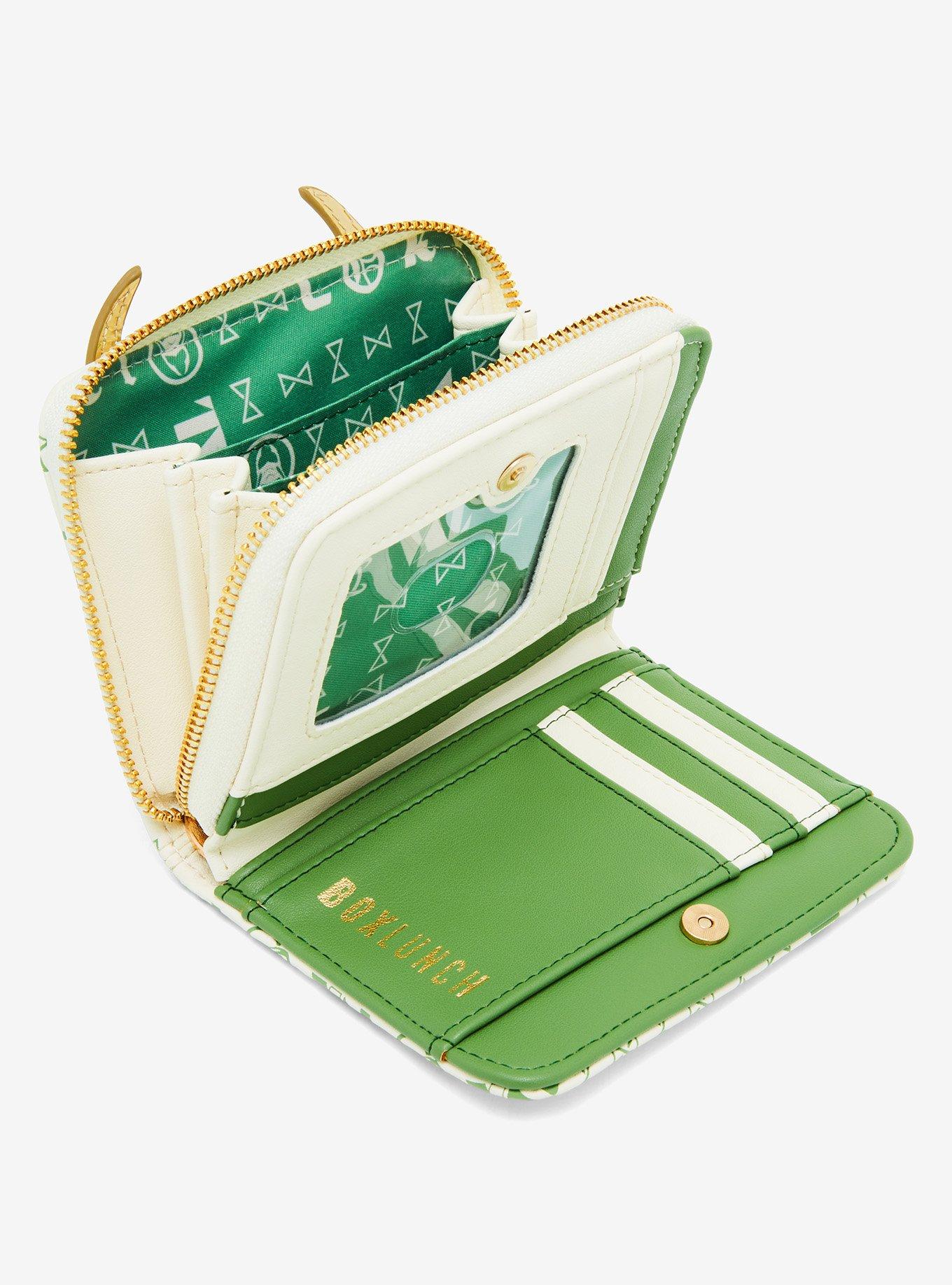 Marvel Loki Figural Horns Small Wallet - BoxLunch Exclusive, , alternate