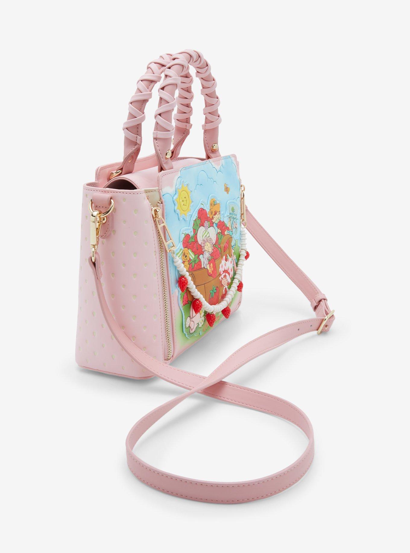 Strawberry Shortcake Basket Portrait Handbag - BoxLunch Exclusive, , alternate