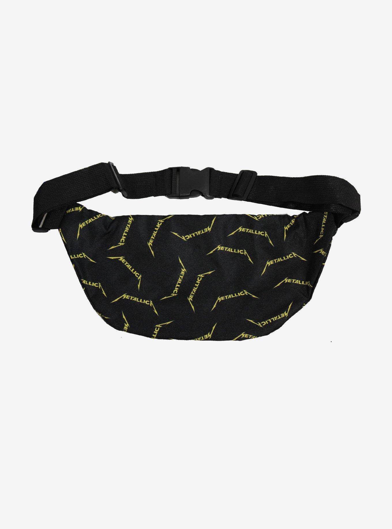Rocksax Metallica Logo All-Over Print Fanny Pack