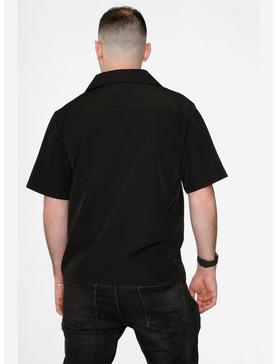 Black White Rockabilly Men's Shirt, , hi-res