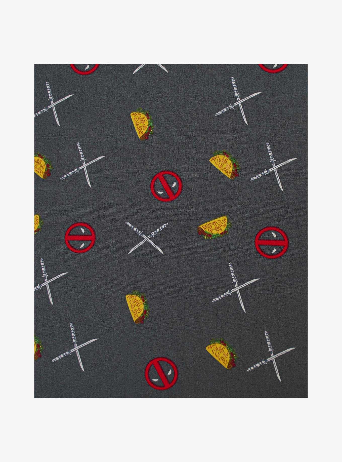 Marvel Deadpool Taco Party Woven Button-Up, , hi-res