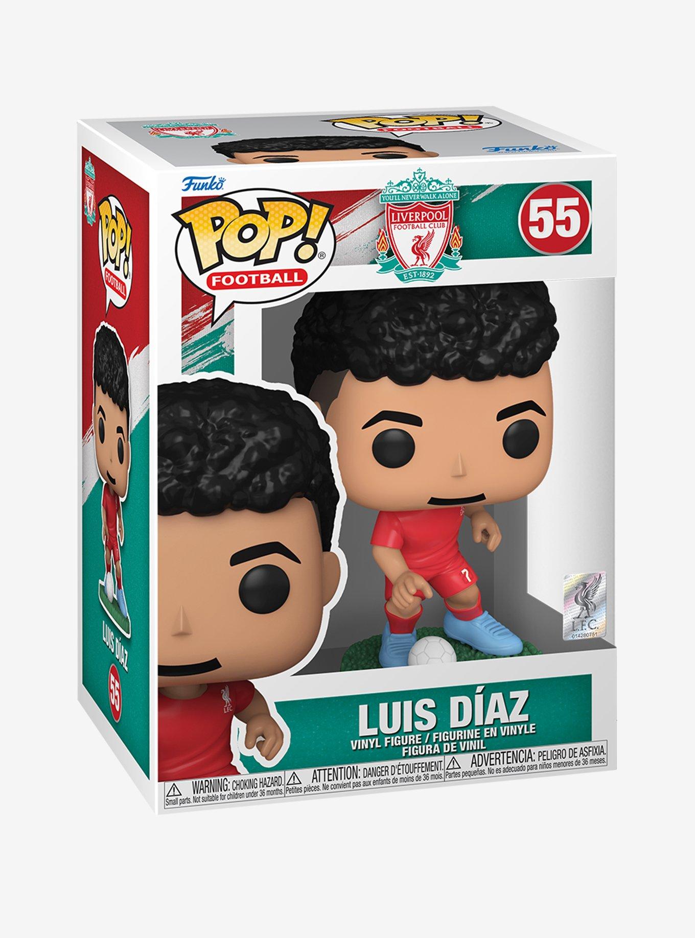 Funko Pop! Football Liverpool Football Club Luis D&iacute;az Vinyl Figure, , alternate