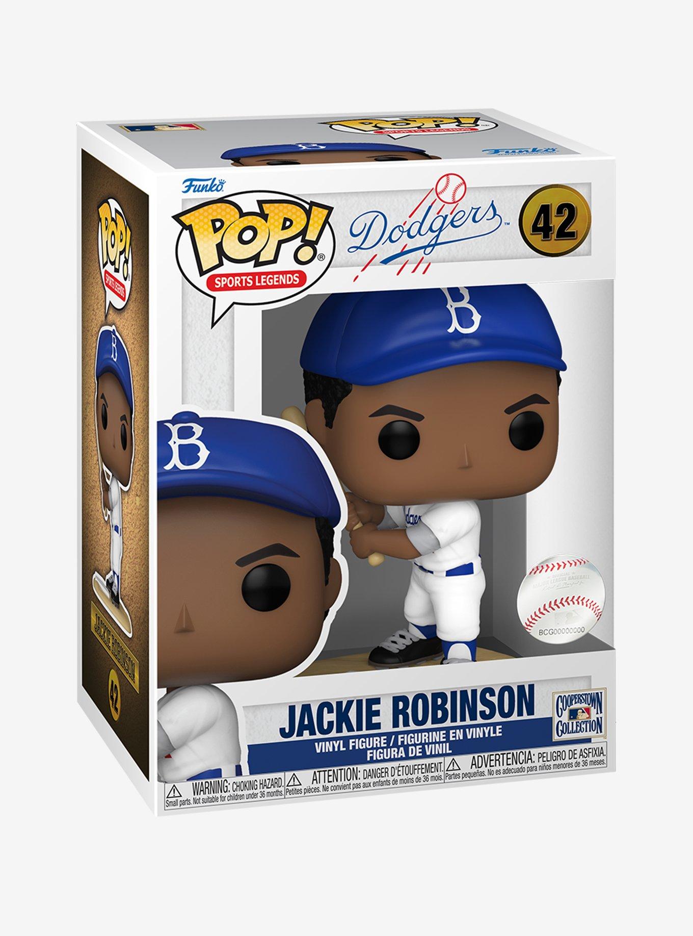 Funko Pop! Sports Legends Brooklyn Dodgers Jackie Robinson Vinyl Figure, , alternate