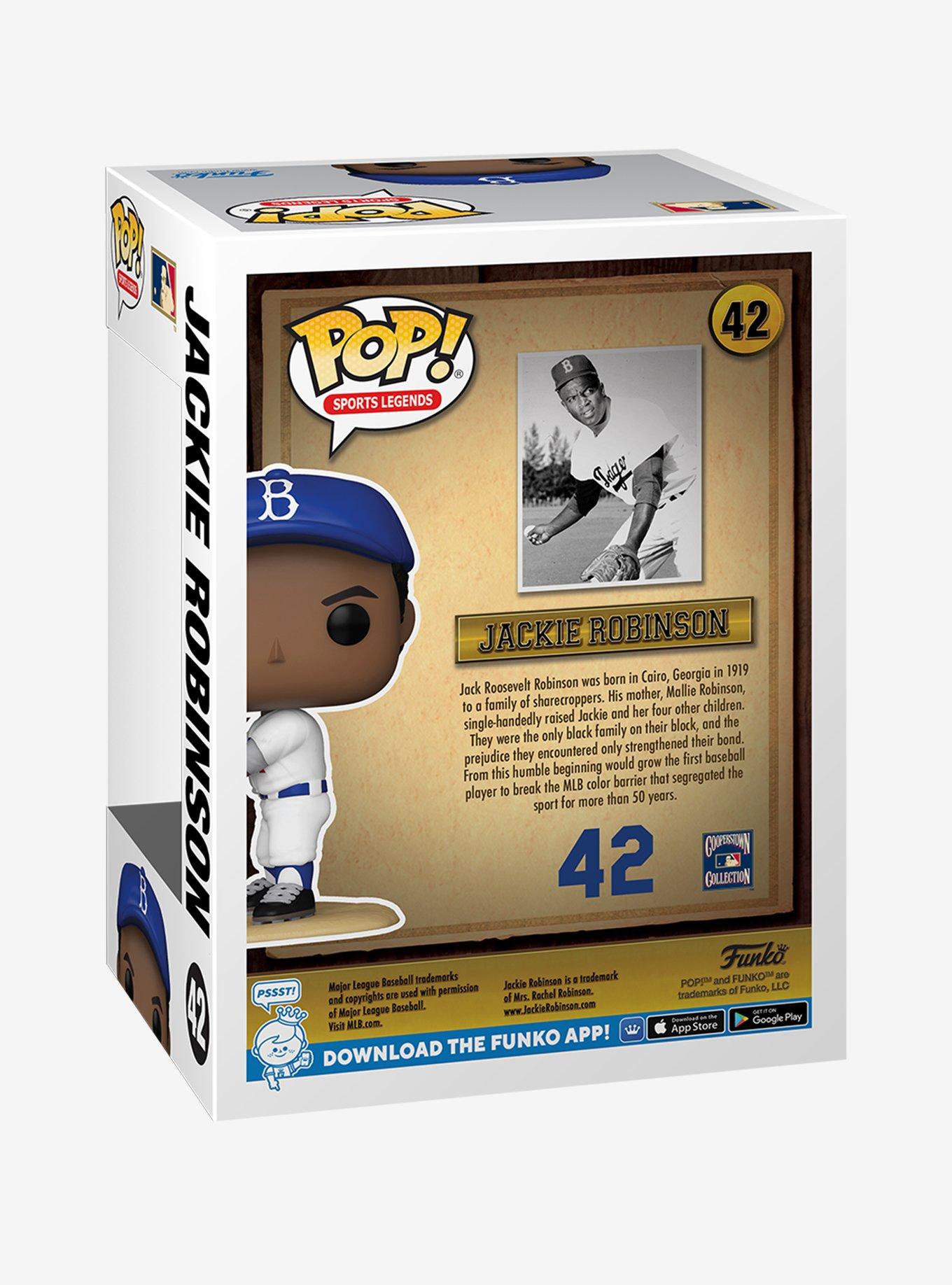 Funko Pop! Sports Legends Brooklyn Dodgers Jackie Robinson Vinyl Figure, , alternate
