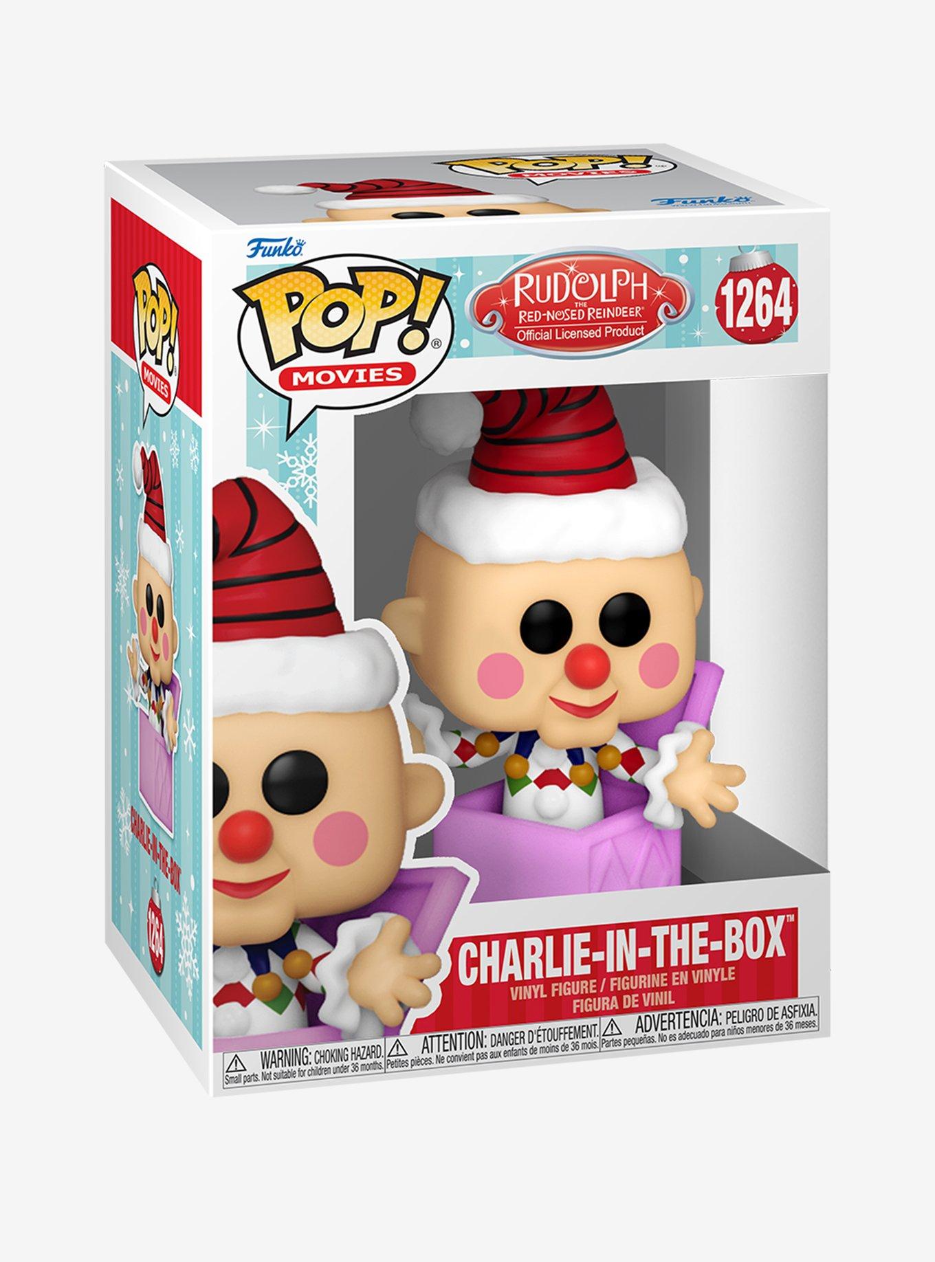 Funko Pop! Movies Rudolph the Red-Nosed Reindeer Charlie-in-the-Box Vinyl Figure, , alternate