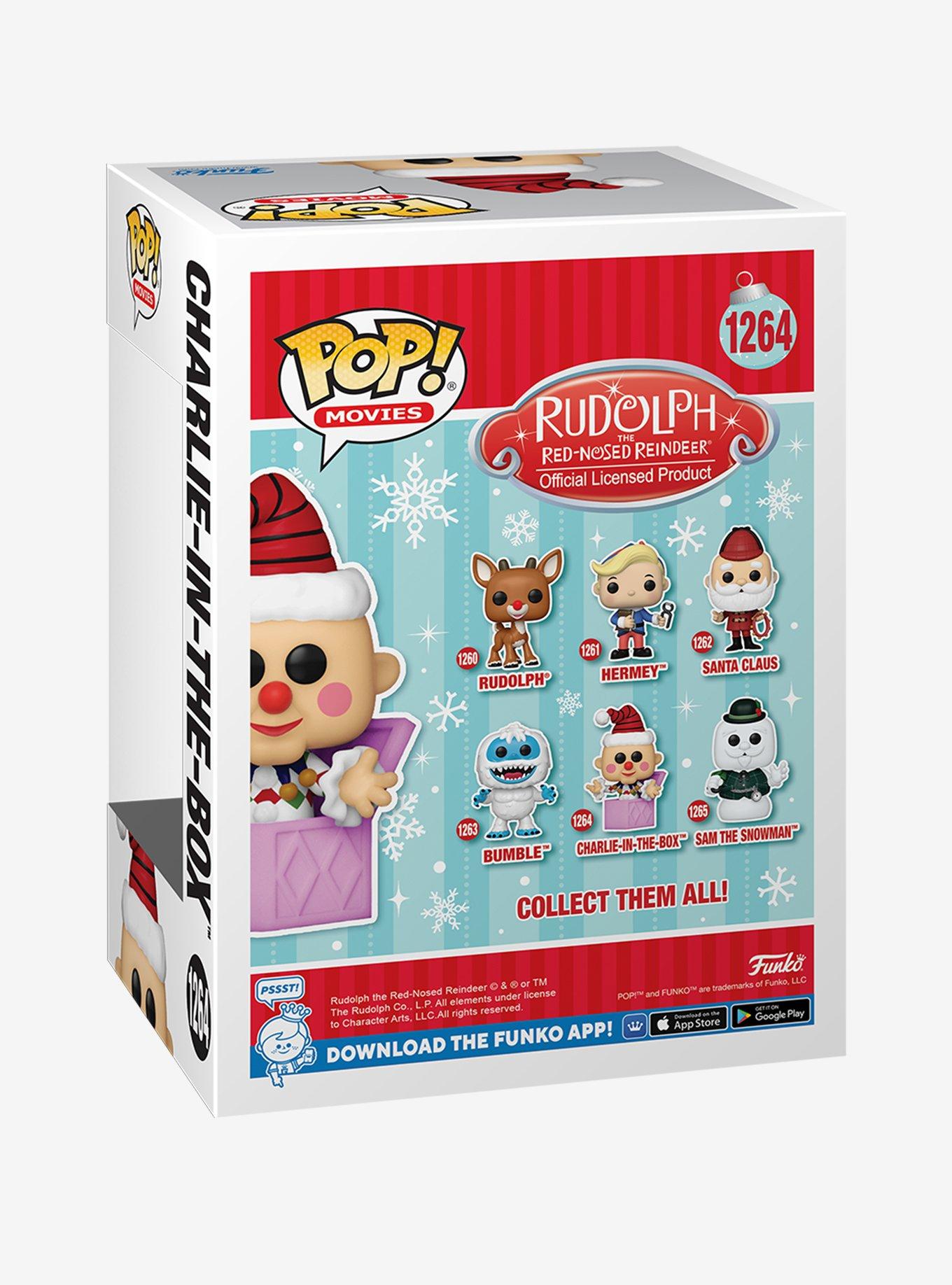 Funko Pop! Movies Rudolph the Red-Nosed Reindeer Charlie-in-the-Box Vinyl Figure, , alternate