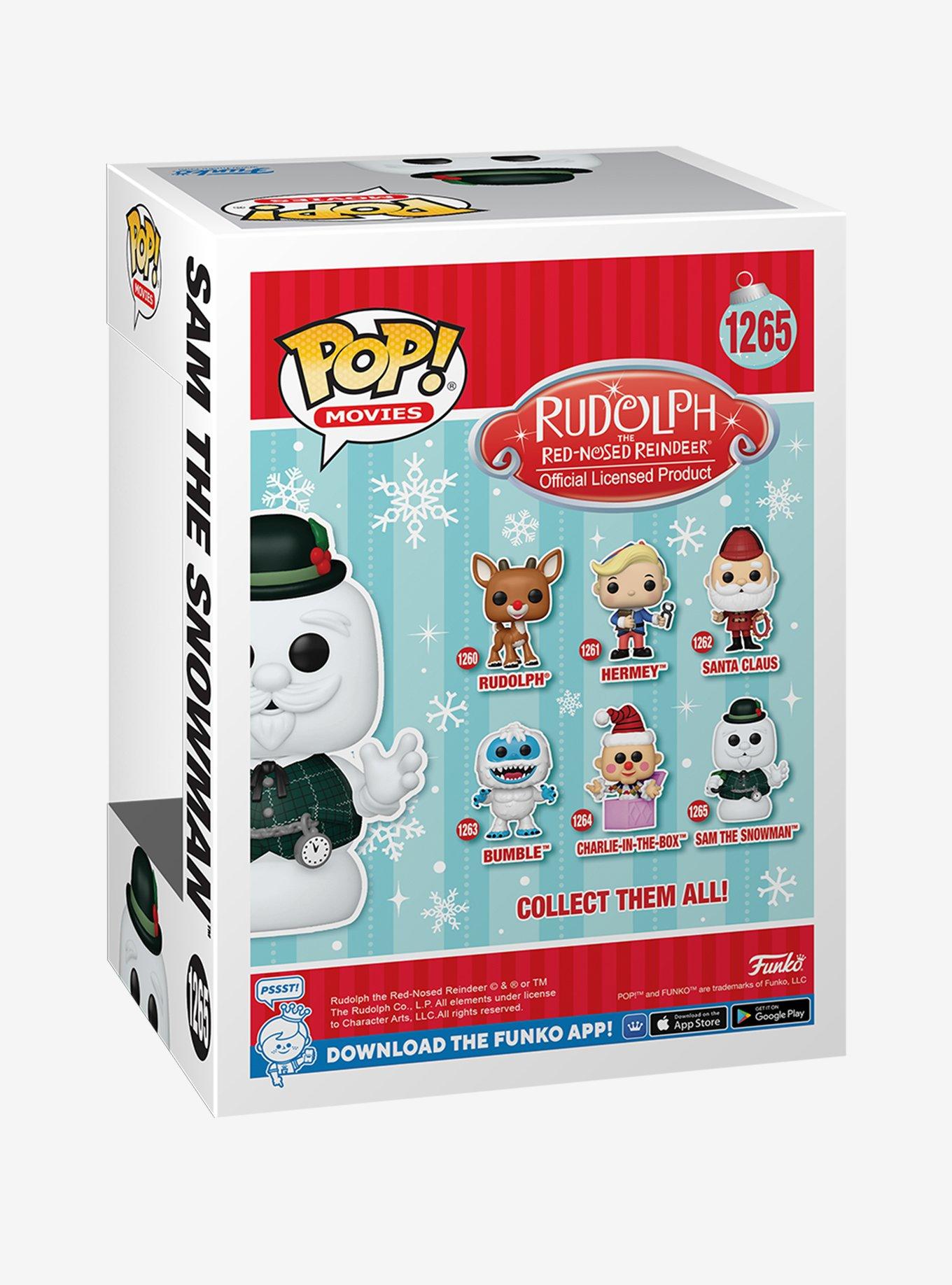 Funko Pop! Movies Rudolph the Red-Nosed Reindeer Sam the Snowman Vinyl Figure, , alternate