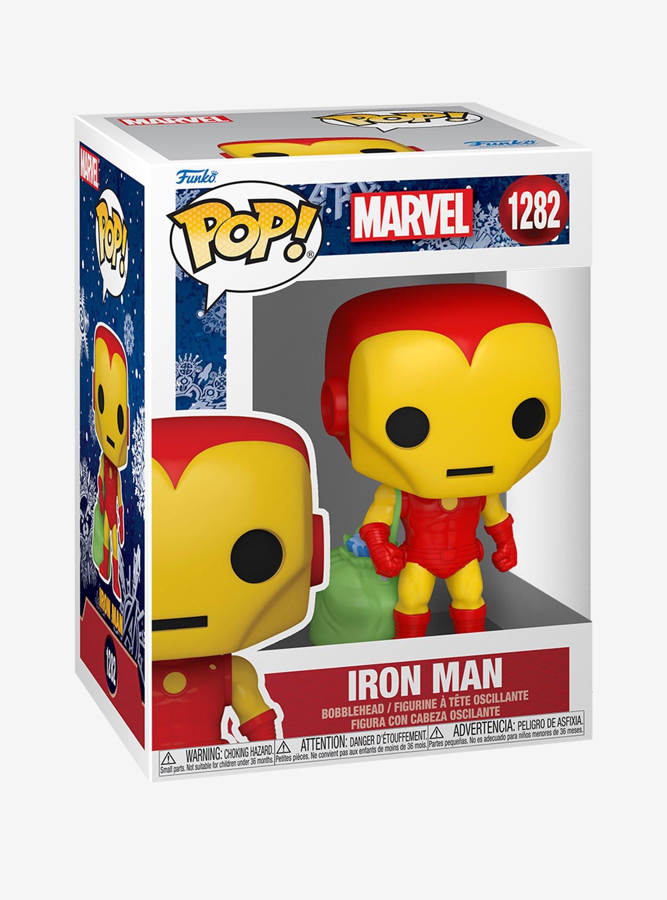 Funko Pop! Marvel Iron Man with Presents Vinyl Figure, , alternate