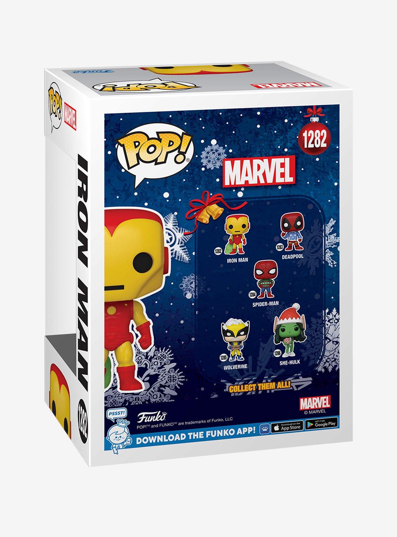 Funko Pop! Marvel Iron Man with Presents Vinyl Figure, , alternate