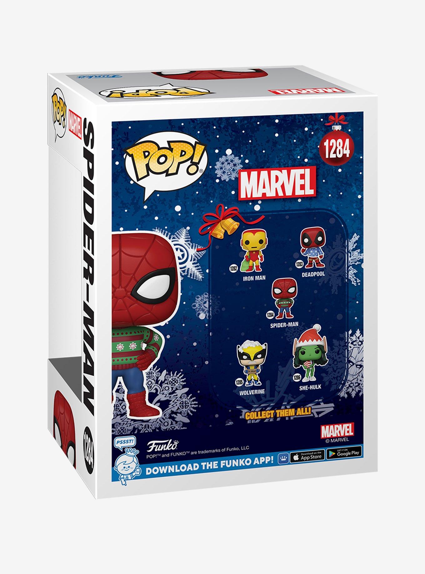 Funko Pop! Marvel Spider-Man Holiday Sweater Vinyl Figure, , alternate