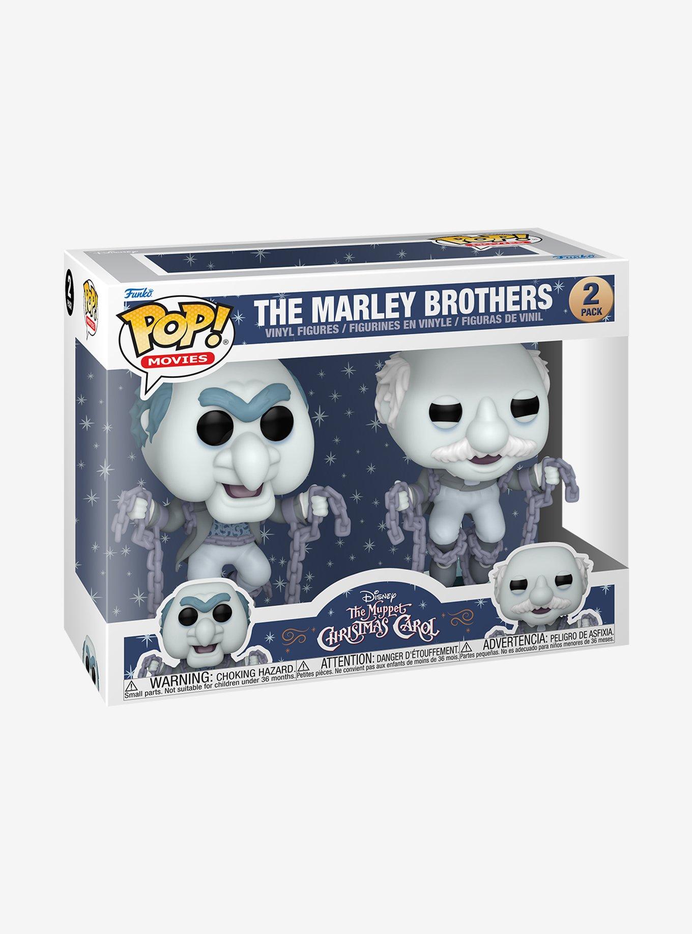 Funko Pop! Movies Disney The Muppet Christmas Carol The Marely Brothers Vinyl Figure Set, , hi-res