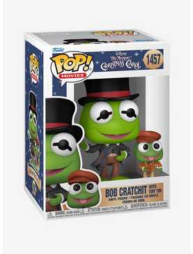 Funko Pop! Movies Disney The Muppet Christmas Carol Bob Cratchit with Tiny Tim Vinyl Figure, , hi-res