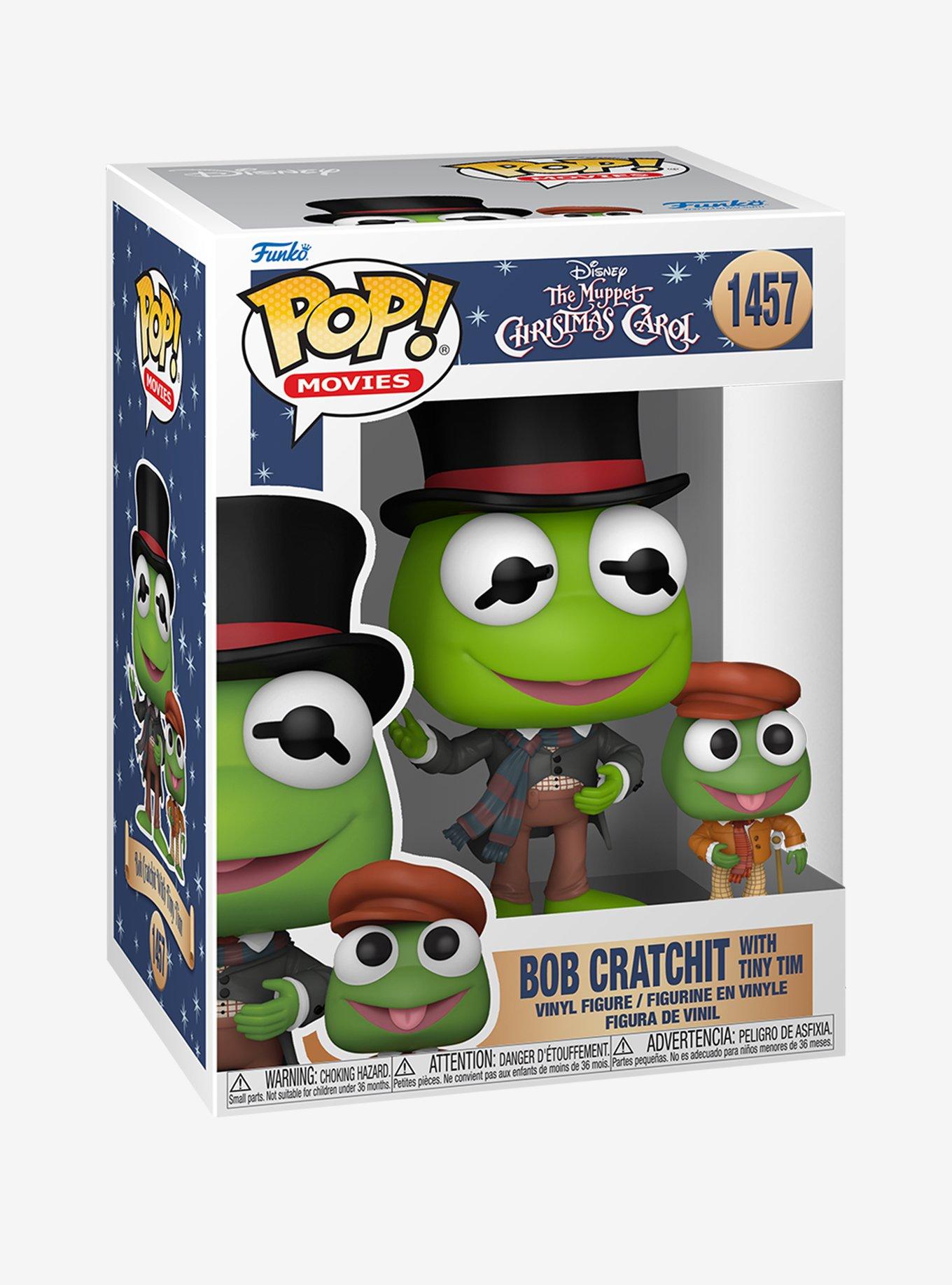 Funko Pop! Movies Disney The Muppet Christmas Carol Bob Cratchit with Tiny Tim Vinyl Figure, , alternate