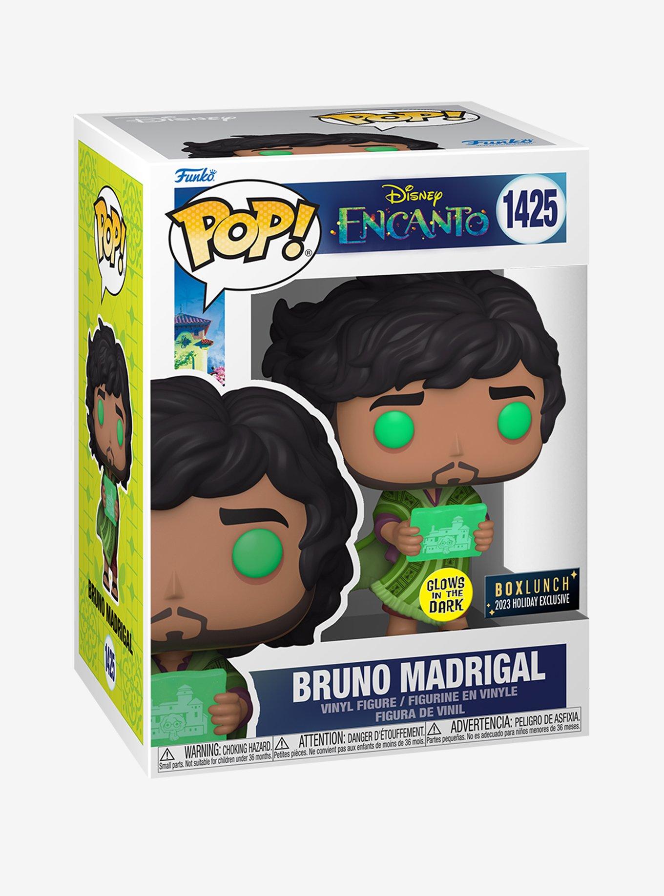 Funko Pop! Disney Encanto Bruno Madrigal 2023 Holiday Exclusive Glow-in-the-Dark Viny Figure - BoxLunch Exclusive, , alternate