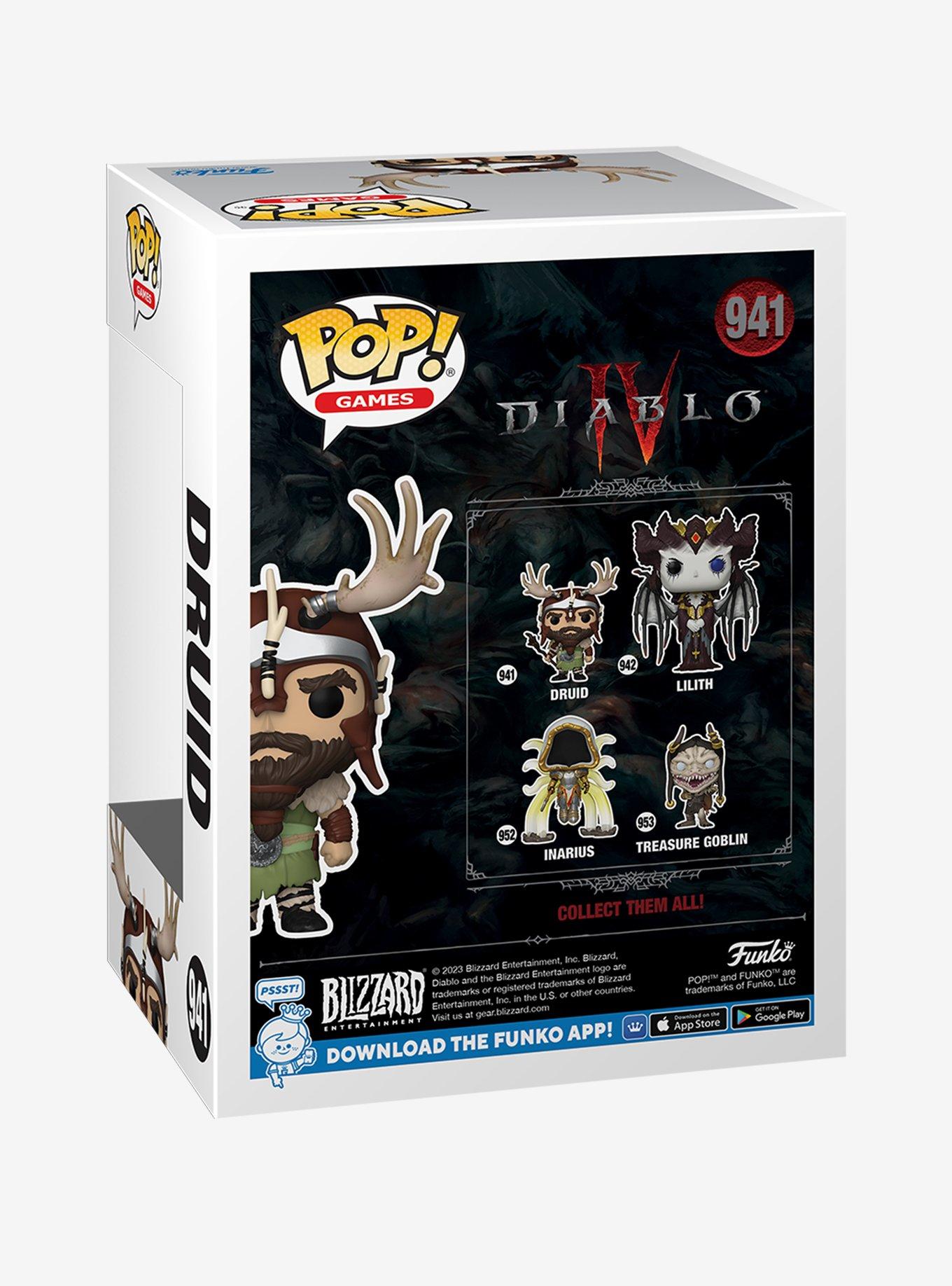 Funko Pop! Games Diablo IV Druid Vinyl Figure, , alternate