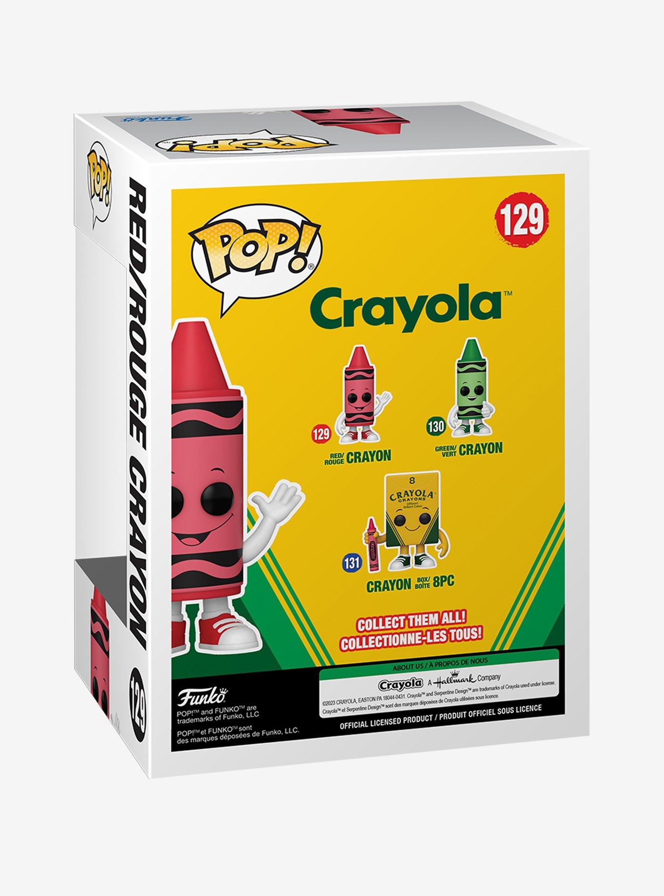 Funko Pop! Crayola Red Crayon Vinyl Figure, , alternate