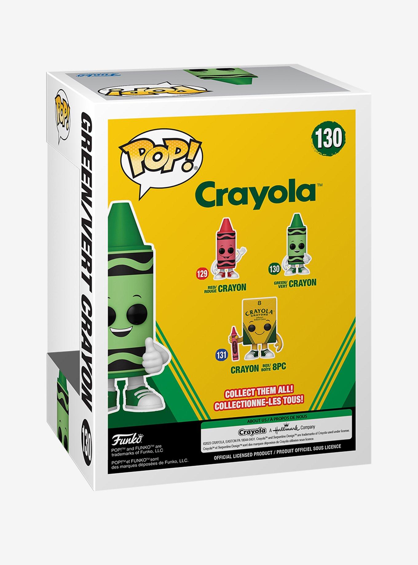 Funko Pop! Crayola Green Crayon Vinyl Figure, , alternate