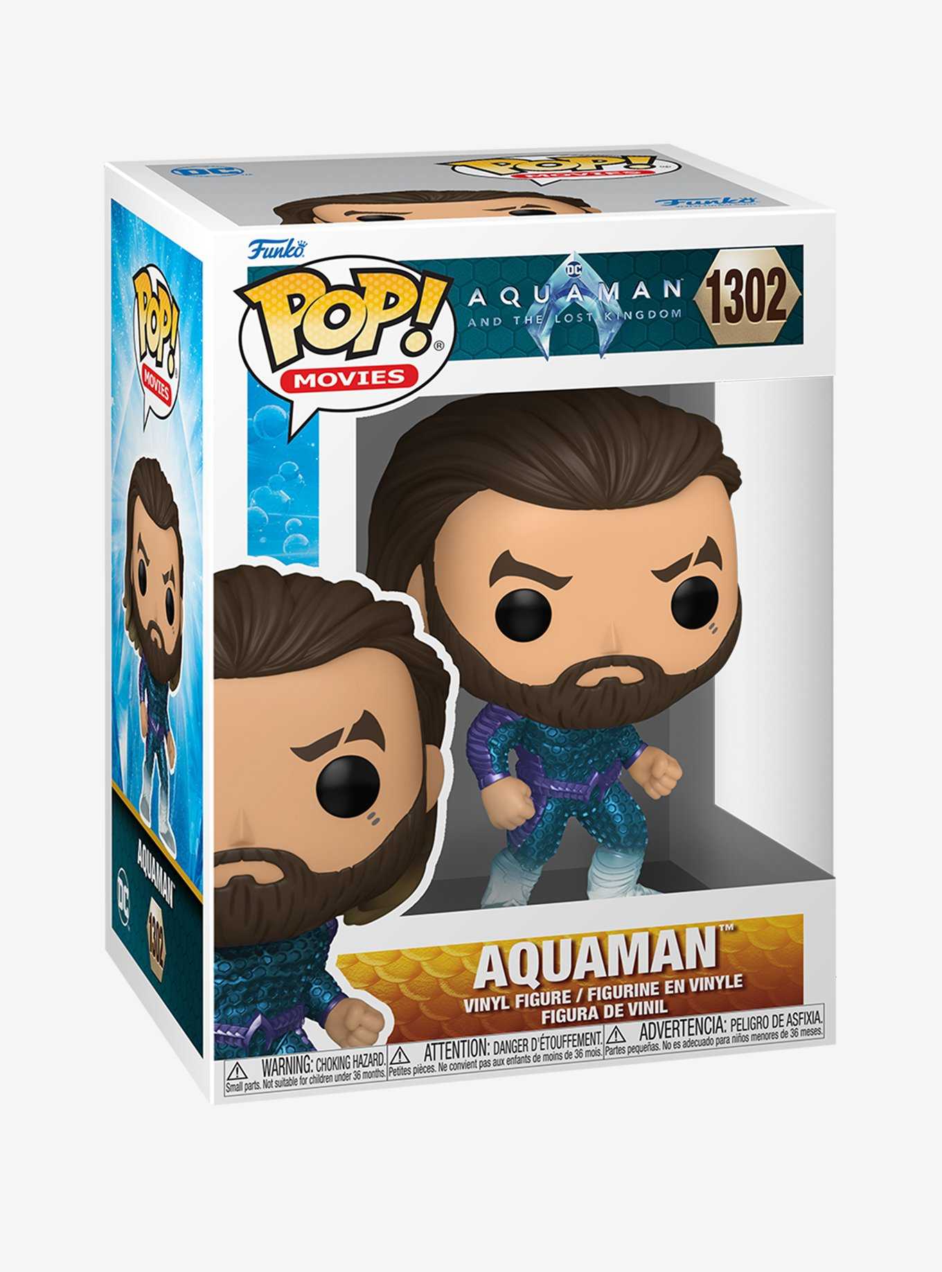 Funko Pop! Movies DC Comics Aquaman and The Lost Kingdom Stealth Suit Aquaman Vinyl Figure, , hi-res