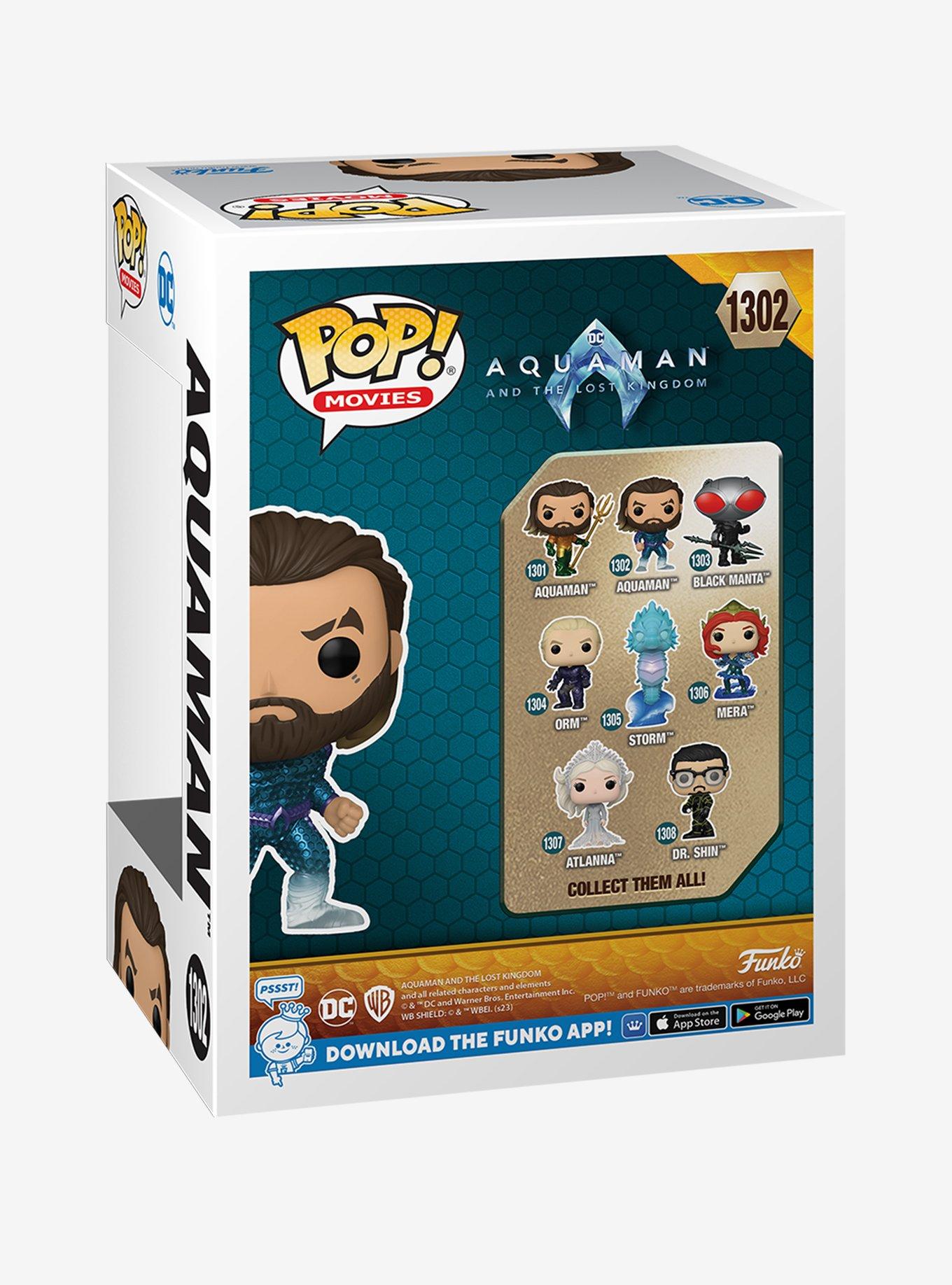 Funko Pop! Movies DC Comics Aquaman and The Lost Kingdom Stealth Suit Aquaman Vinyl Figure, , alternate