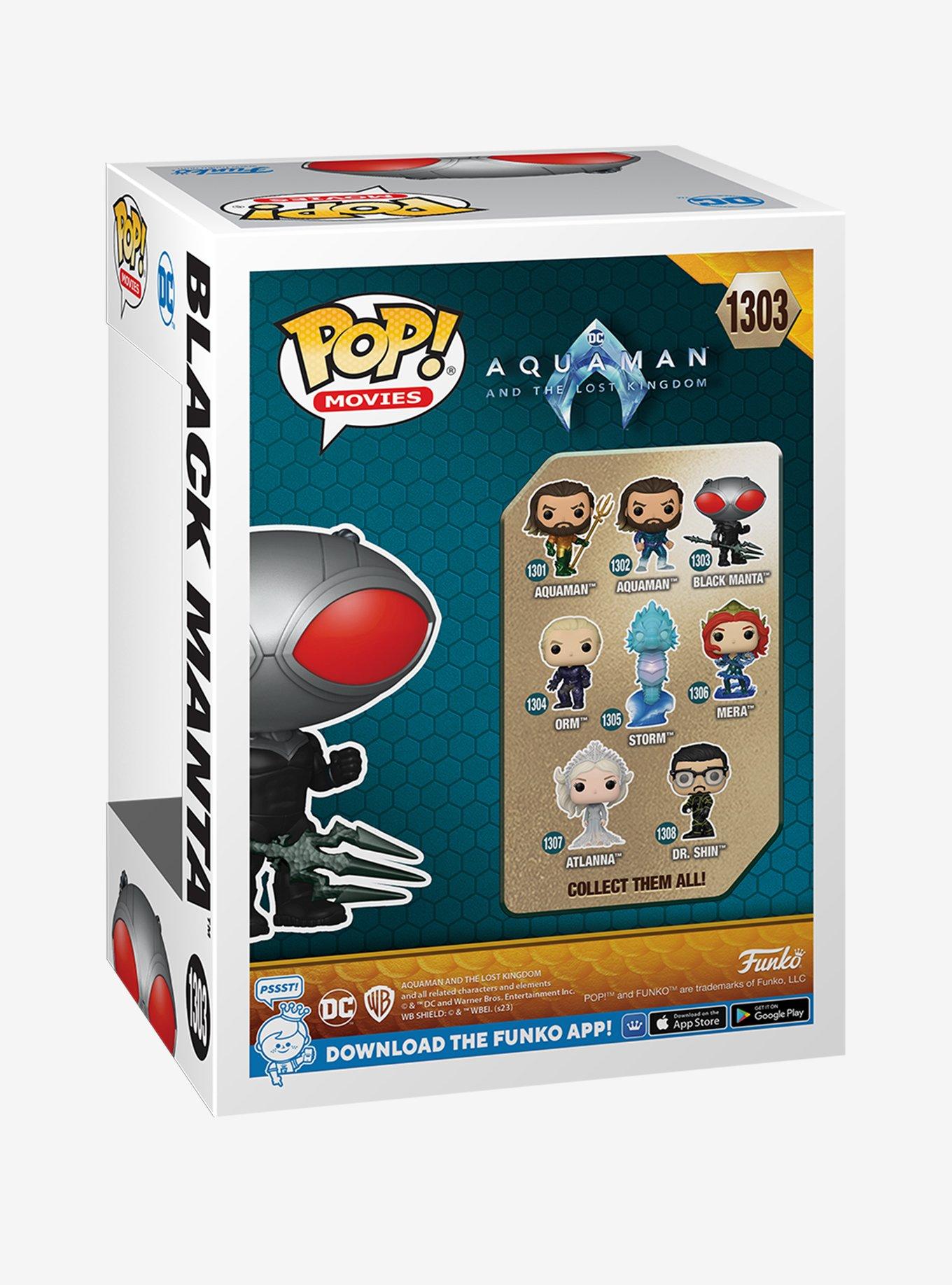 Funko Pop! Movies DC Comics Aquaman and The Lost Kingdom Black Manta Vinyl Figure, , alternate