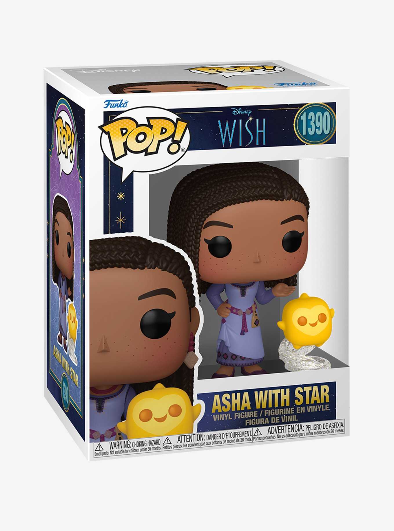 Funko Pop! Disney Wish Asha with Star Vinyl Figure, , hi-res